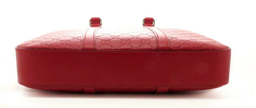 Gucci ssima business bag red briefcase Red